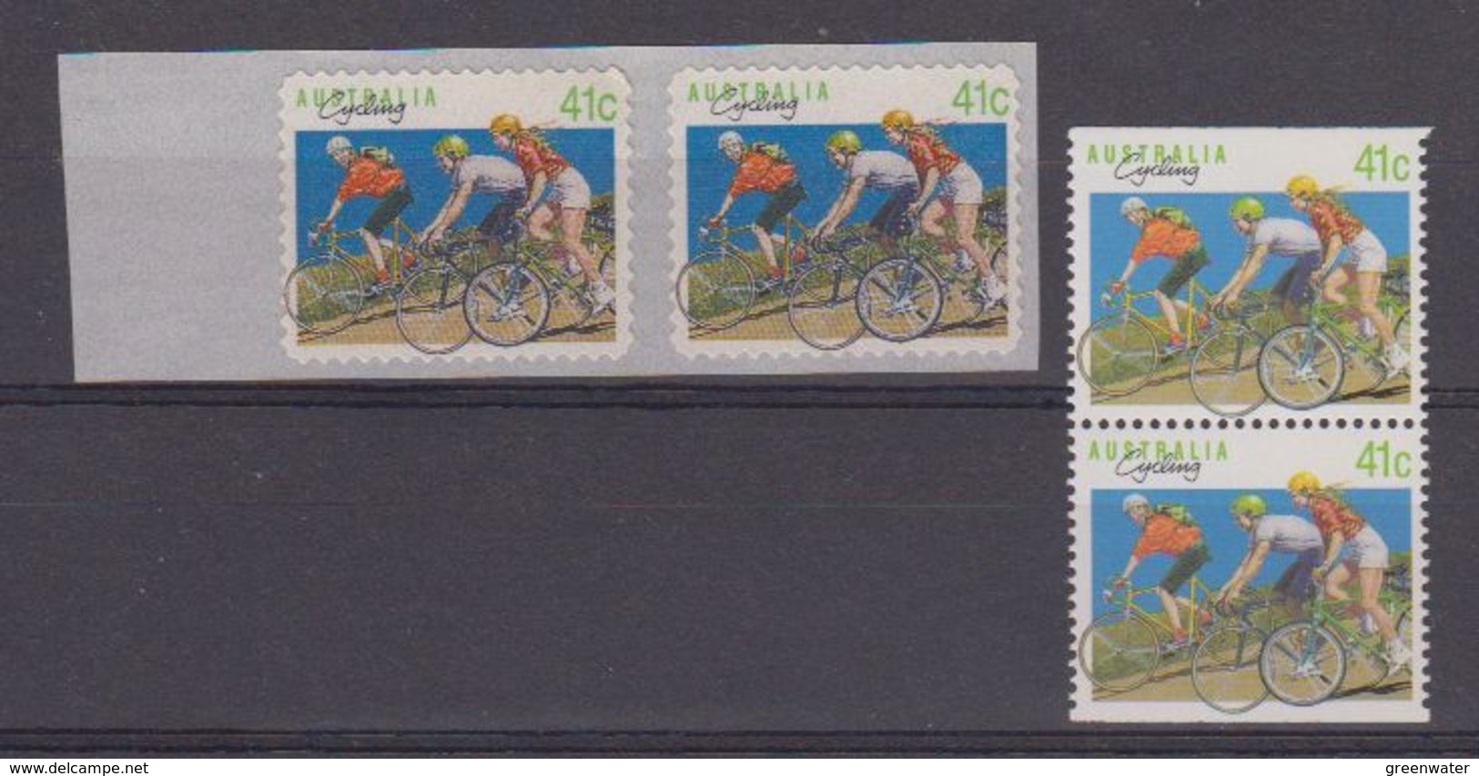 Australia 1989 Cycling 2x2v ** Mnh(40202) - Ongebruikt