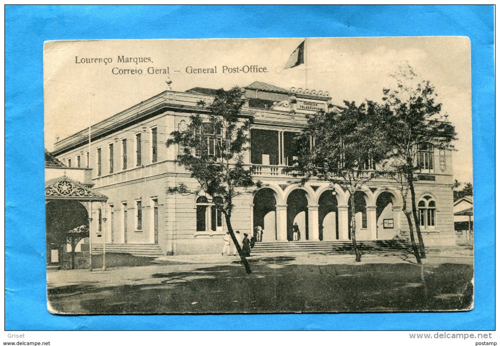 MOZAMBIQUE-Colonie Portuguaise-laurenço Marques-général Post Office -années1900-10-édition F Moinhos - Mozambique