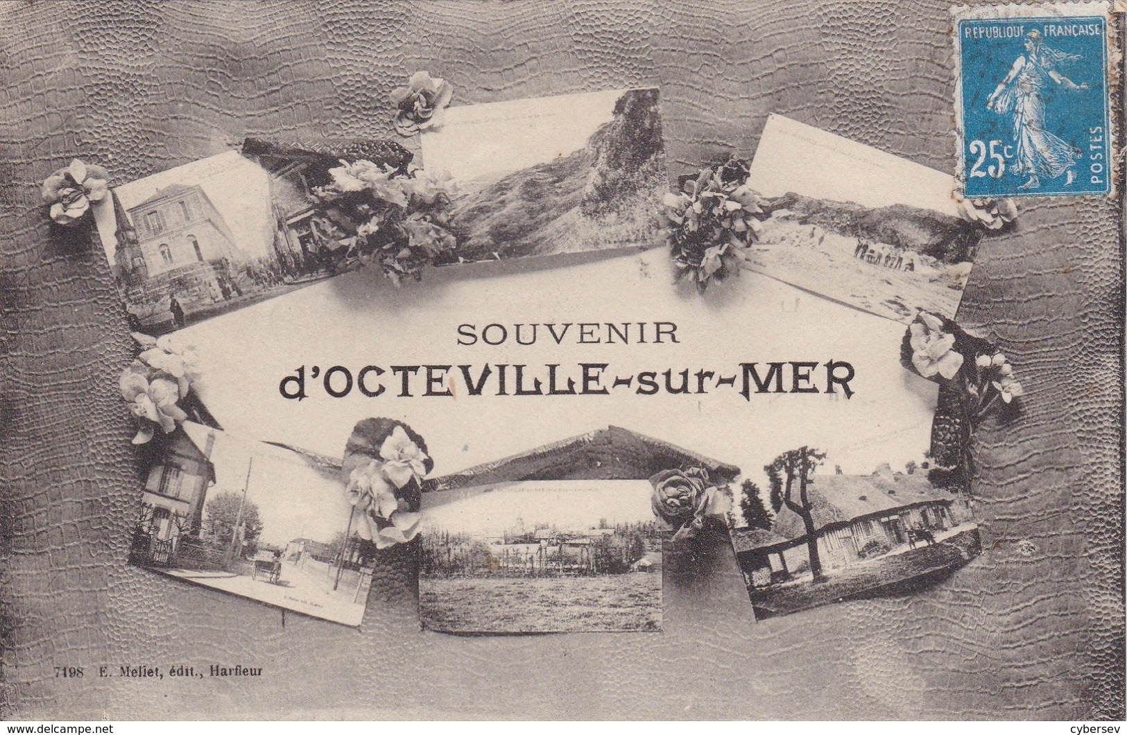 Souvenir D'OCTEVILLE-sur-MER - TBE - Octeville