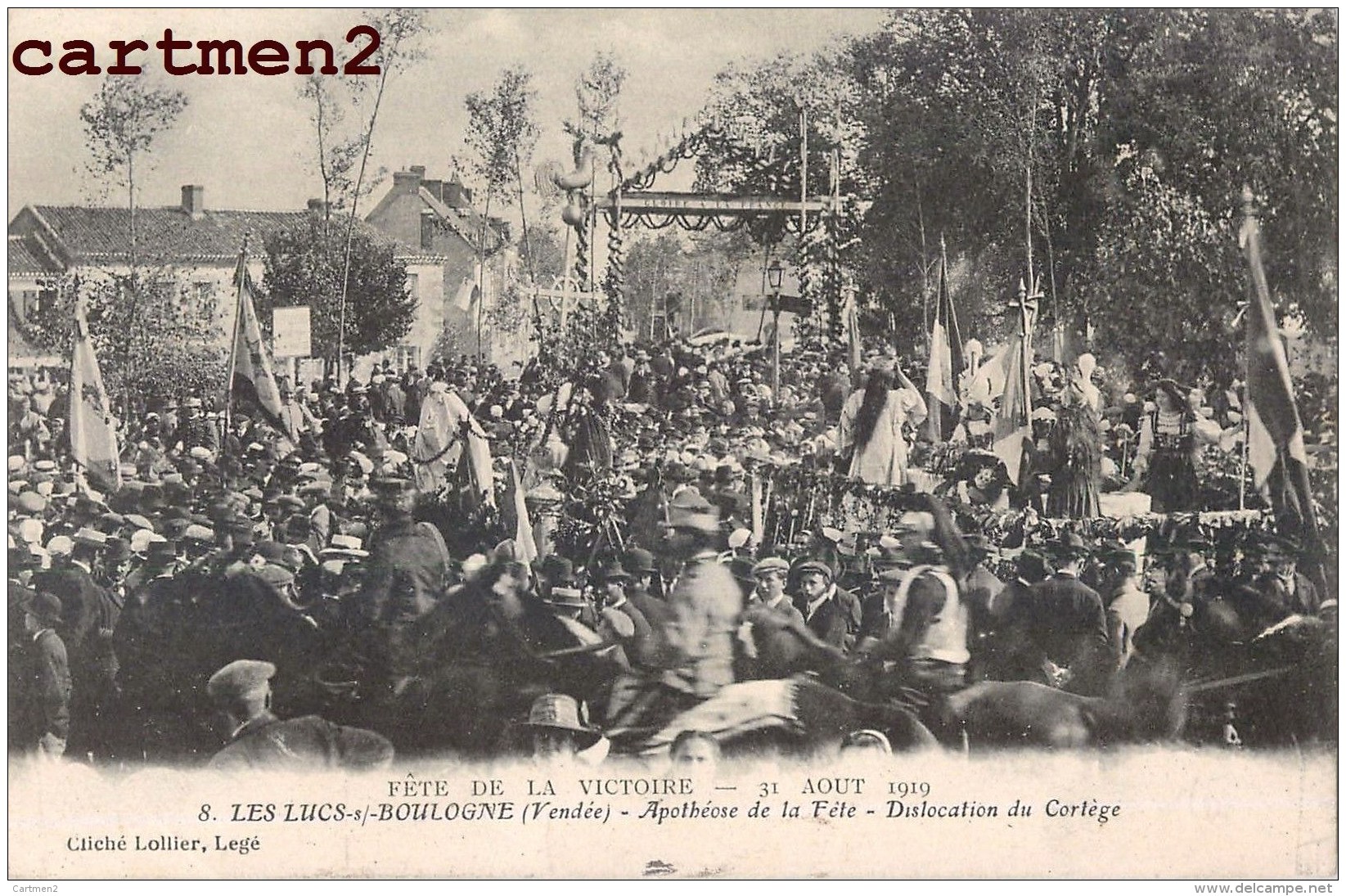 LES LUCS-SUR-BOULOGNE FETE DE LA VICTOIRE 85 VENDEE - Les Lucs Sur Boulogne