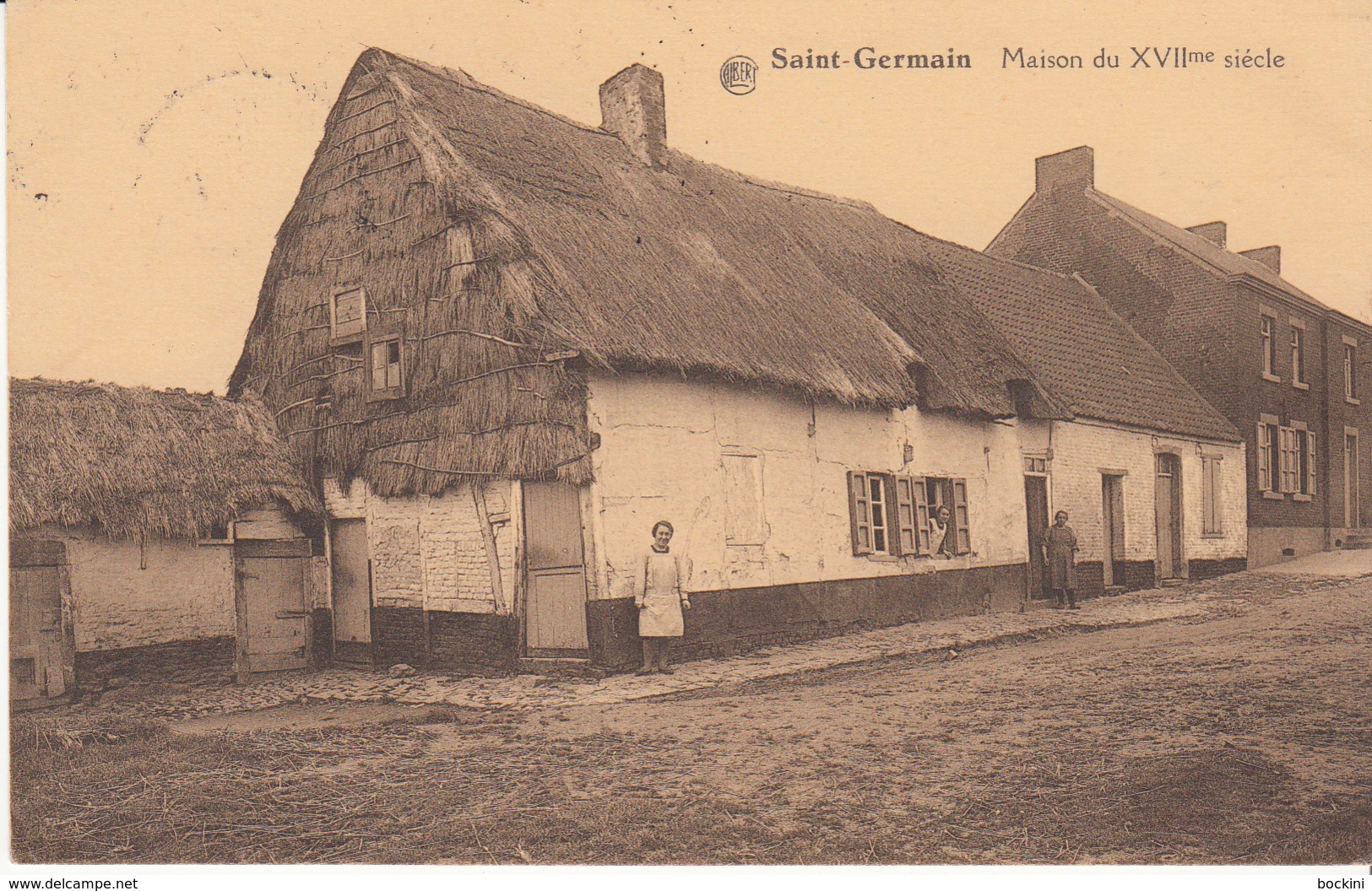 Saint - Germain  Maison Du XVIIme Siècle  Très Belle Carte   état Voir Scan. - Eghezée