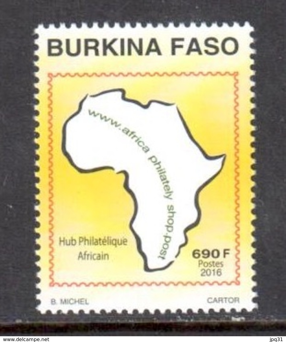 Burkina Faso Hub Philatélique Africain 2016 ** - Burkina Faso (1984-...)