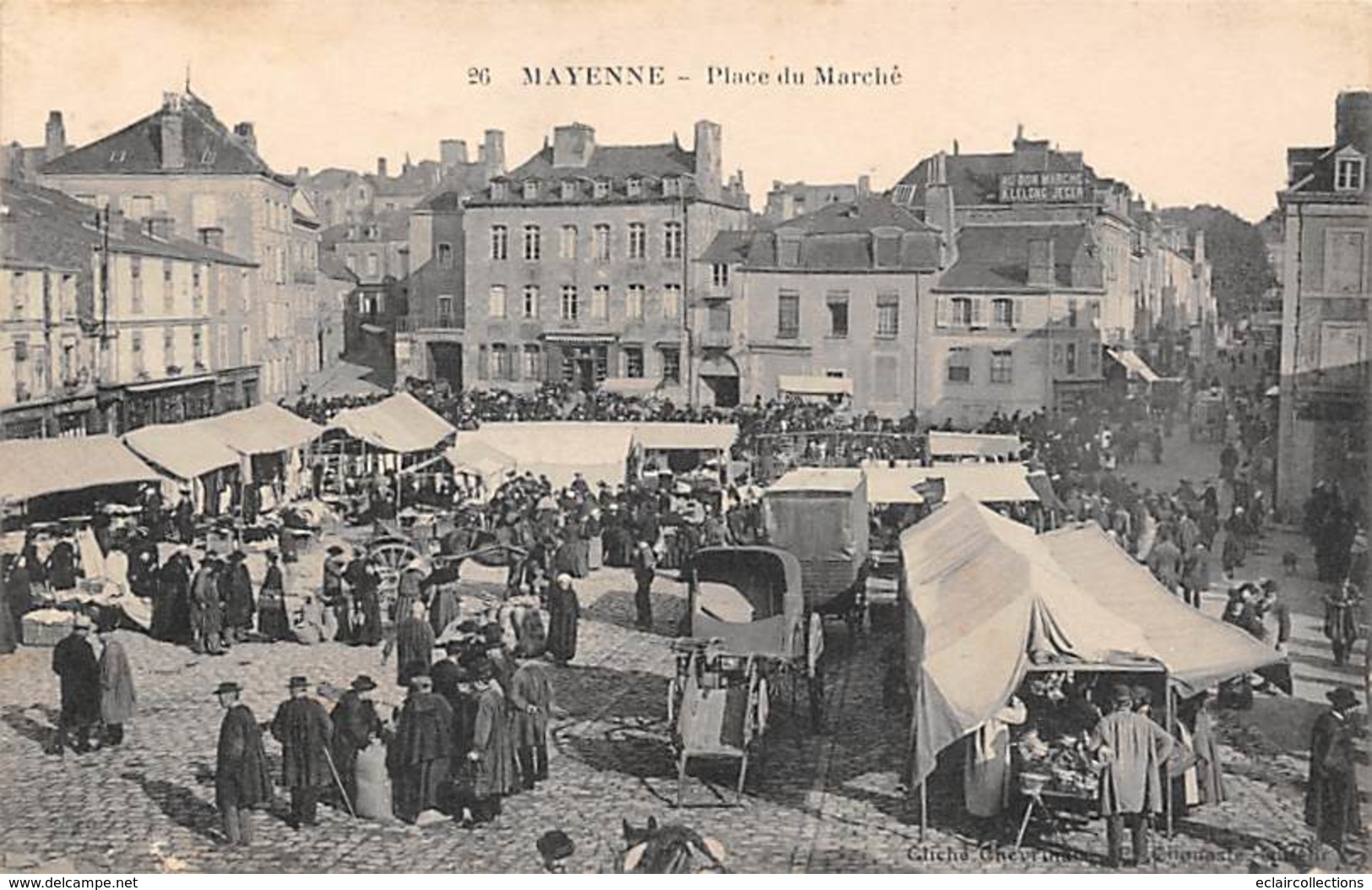 Mayenne      53     Le Marché       (voir Scan) - Mayenne