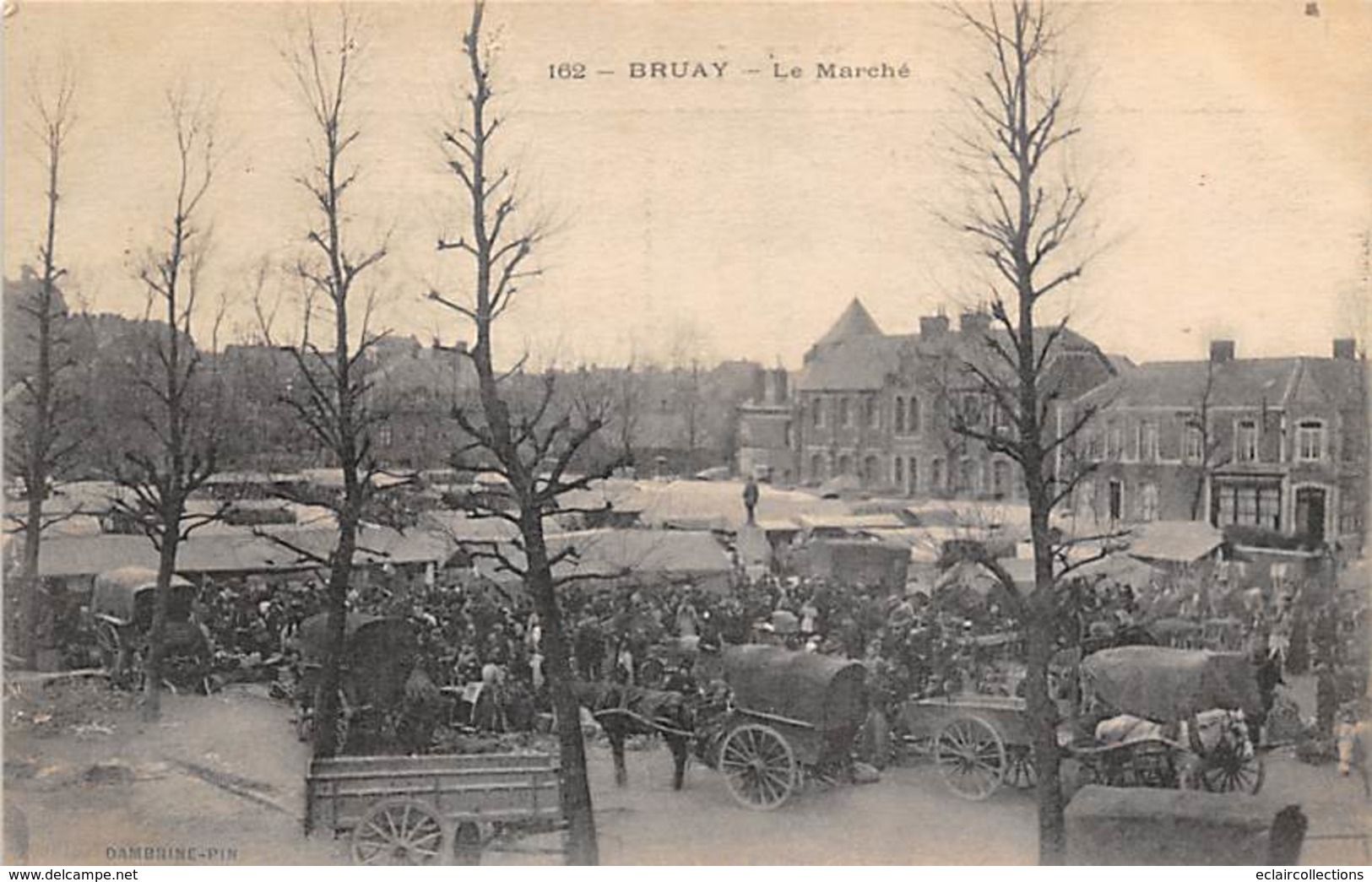 Bruay En Artois       62     Le Marché       (voir Scan) - Other & Unclassified