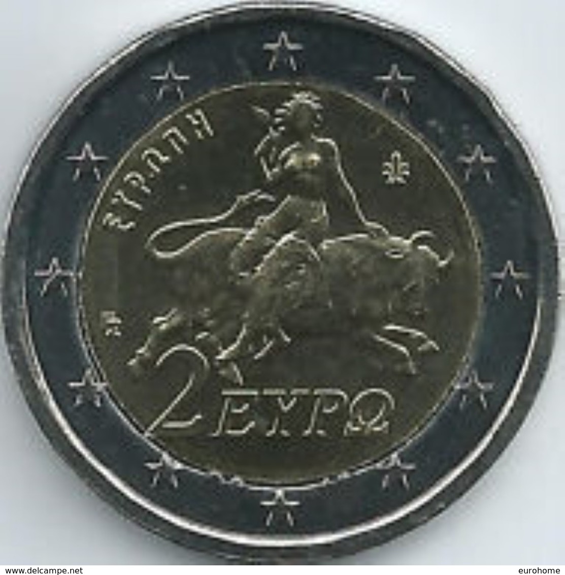 Griekenland    2018   2 Euro    UNC Uit De BU  UNC Du Coffret !! Zeldzaam - Extrème Rare !!! - Grèce