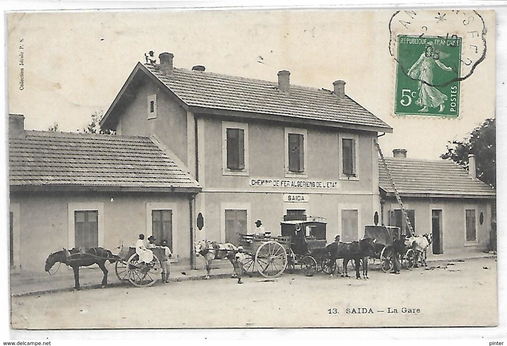 ALGERIE - SAIDA - La Gare - Saïda