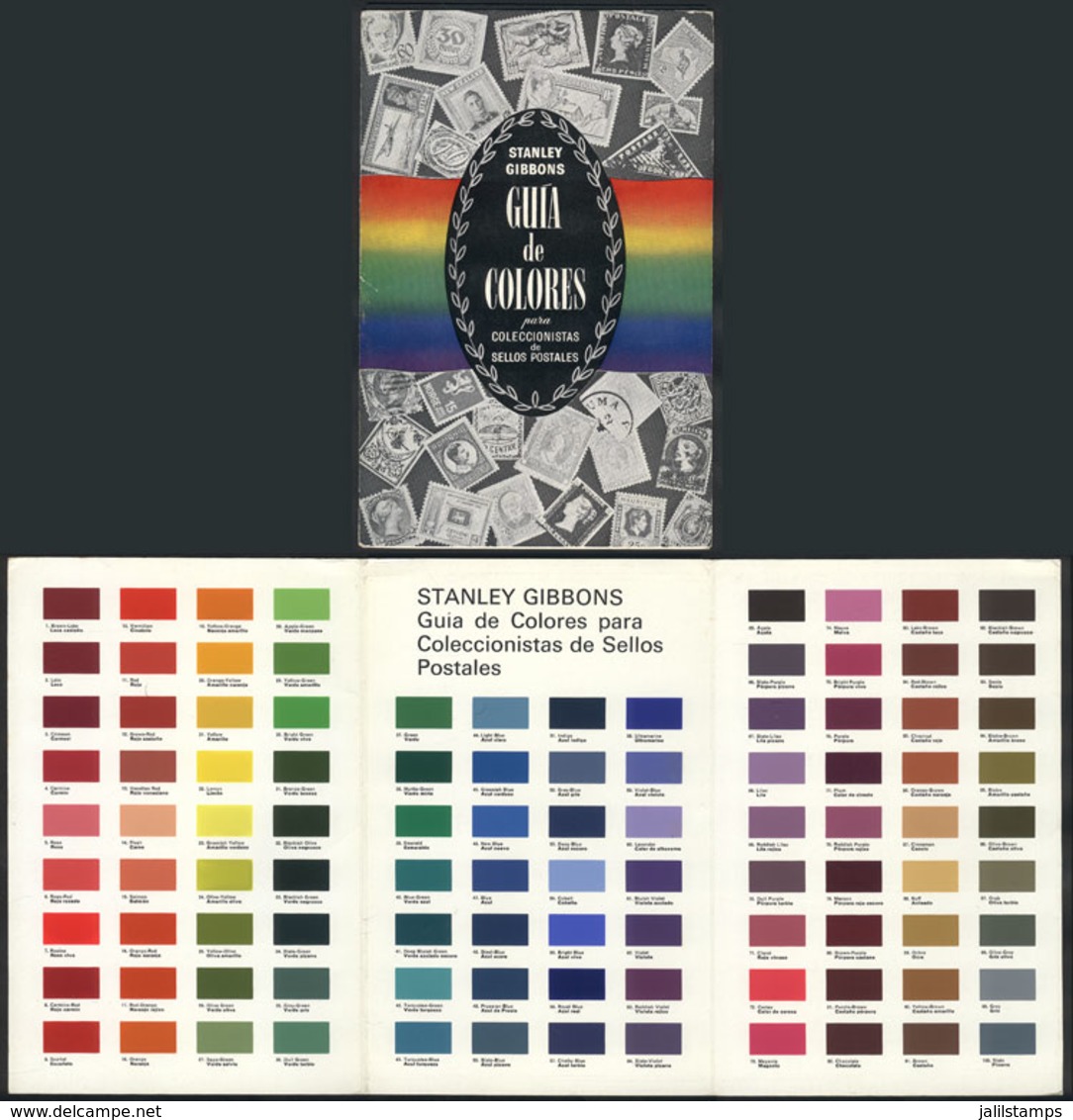 1 ACCESSORIES: Stanley Gibbons Colour Guide, Used But In Excellent Condition! - Autres & Non Classés