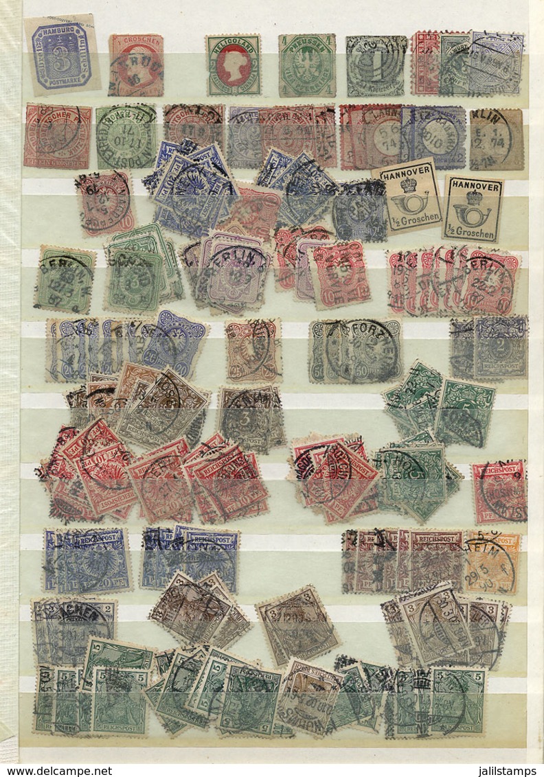 75 GERMANY + OTHER COUNTRIES: Large Stockbook With Stock Of Stamps Of Varied Countr - Otros & Sin Clasificación