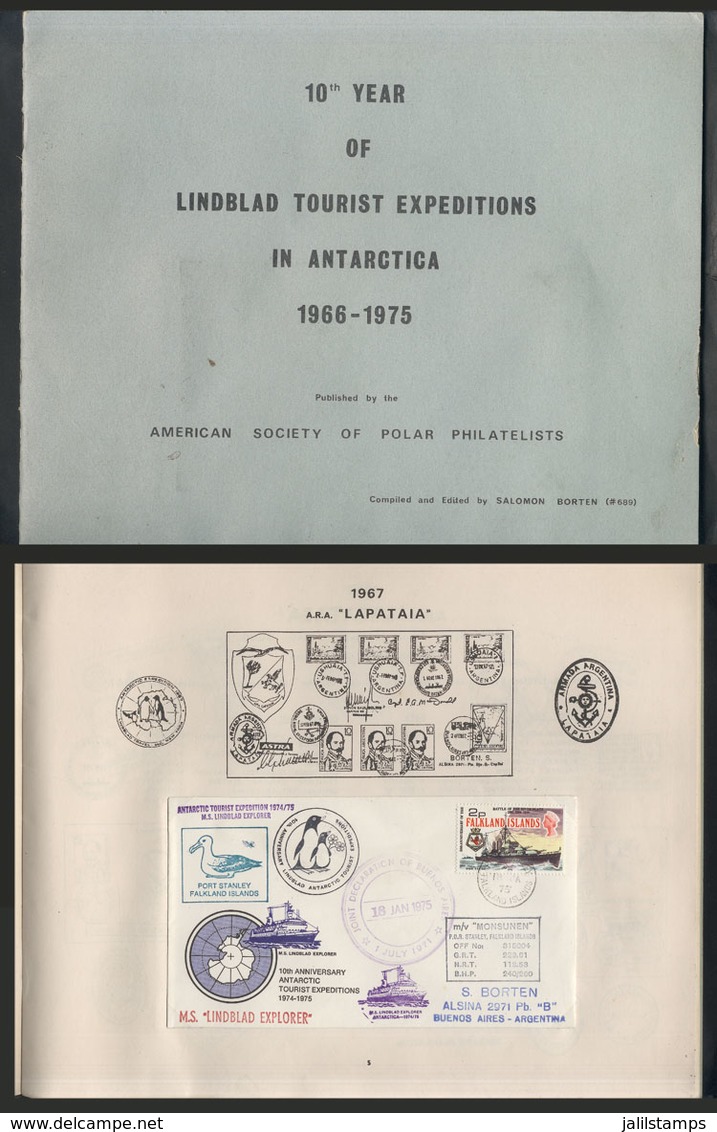 86 ANTARCTICA: Souvenir Booklet Edited By Salomón Borten And Published By The Ameri - Otros & Sin Clasificación