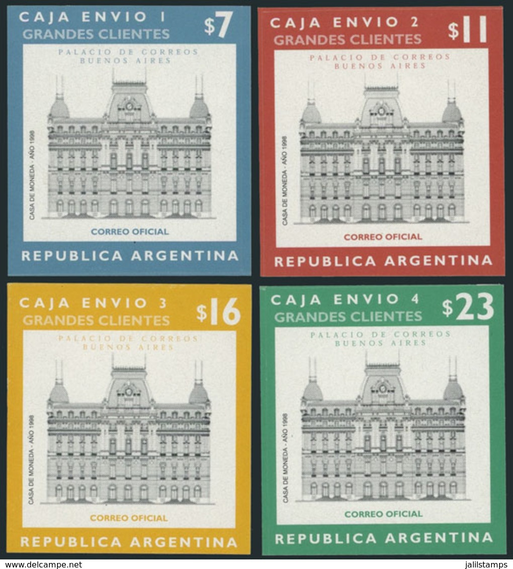 362 ARGENTINA: GJ.5/8, 1999 Cmpl. Set Of 4 Values, Excellent Quality! - Viñetas De Franqueo (Frama)