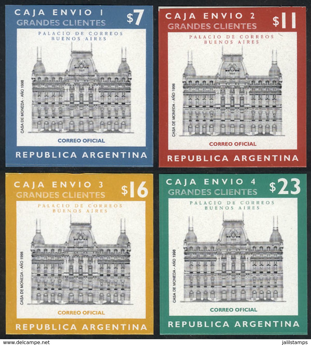 404 ARGENTINA: GJ.5/8, 1999 Complete Set Of 4 MNH Values, Excellent Quality, Catalog - Otros & Sin Clasificación