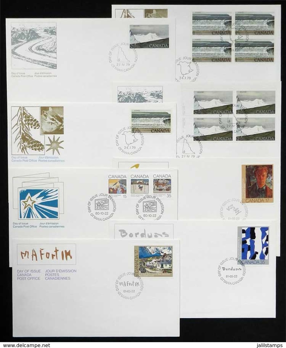 674 CANADA: 23 Modern First Day Covers, VERY THEMATIC, Excellent Quality, Low Start! - Otros & Sin Clasificación