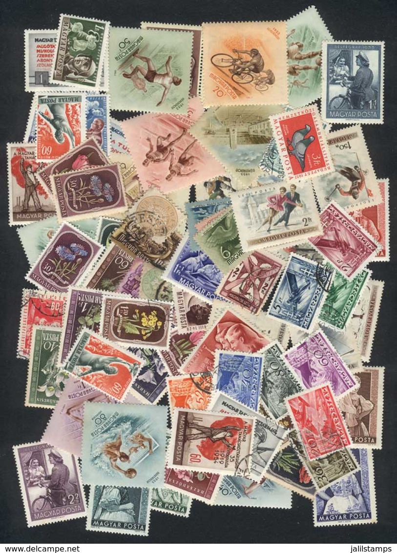 862 HUNGARY: Lot Of Stamps And Sets Of Varied Periods, Used And Mint (most Lightly H - Otros & Sin Clasificación