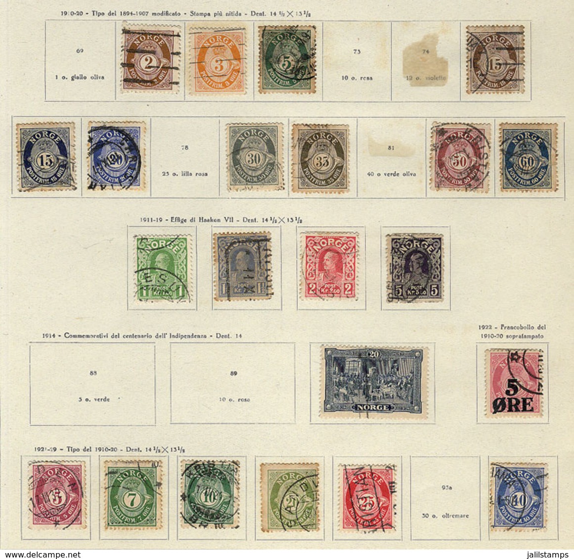 1048 NORWAY + DENMARK: Balance Of Collection On Pages, Fine General Quality But It Al - Other & Unclassified