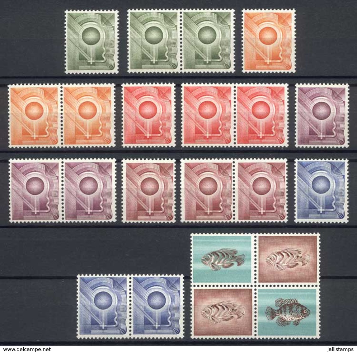 1207 SWITZERLAND: Lot Of Plate Proofs? Mint Never Hinged, Superb! - Other & Unclassified