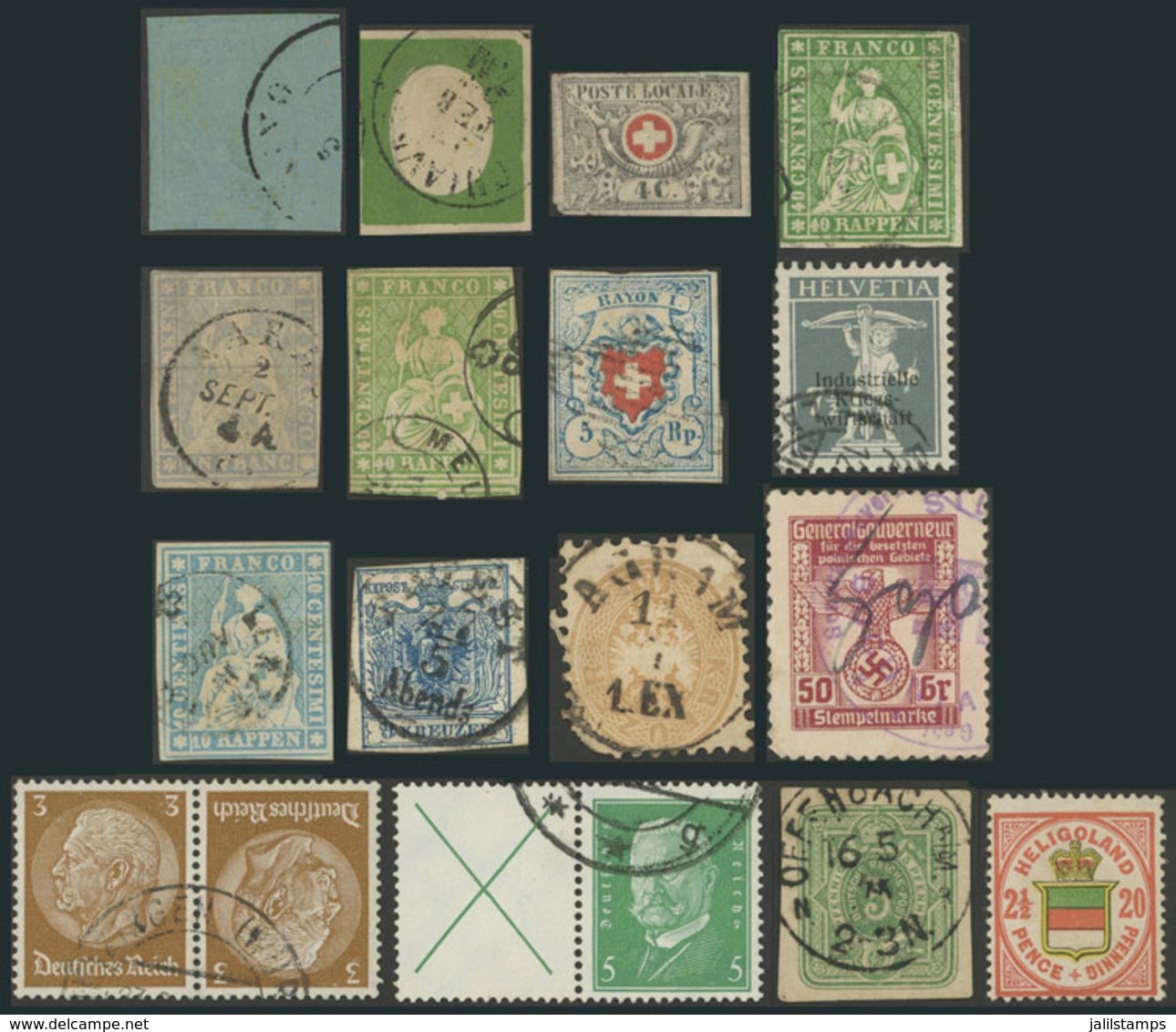 1238 WORLDWIDE: Interesting Lot Of Old Stamps, There Are Several Very Nice Examples O - Other & Unclassified