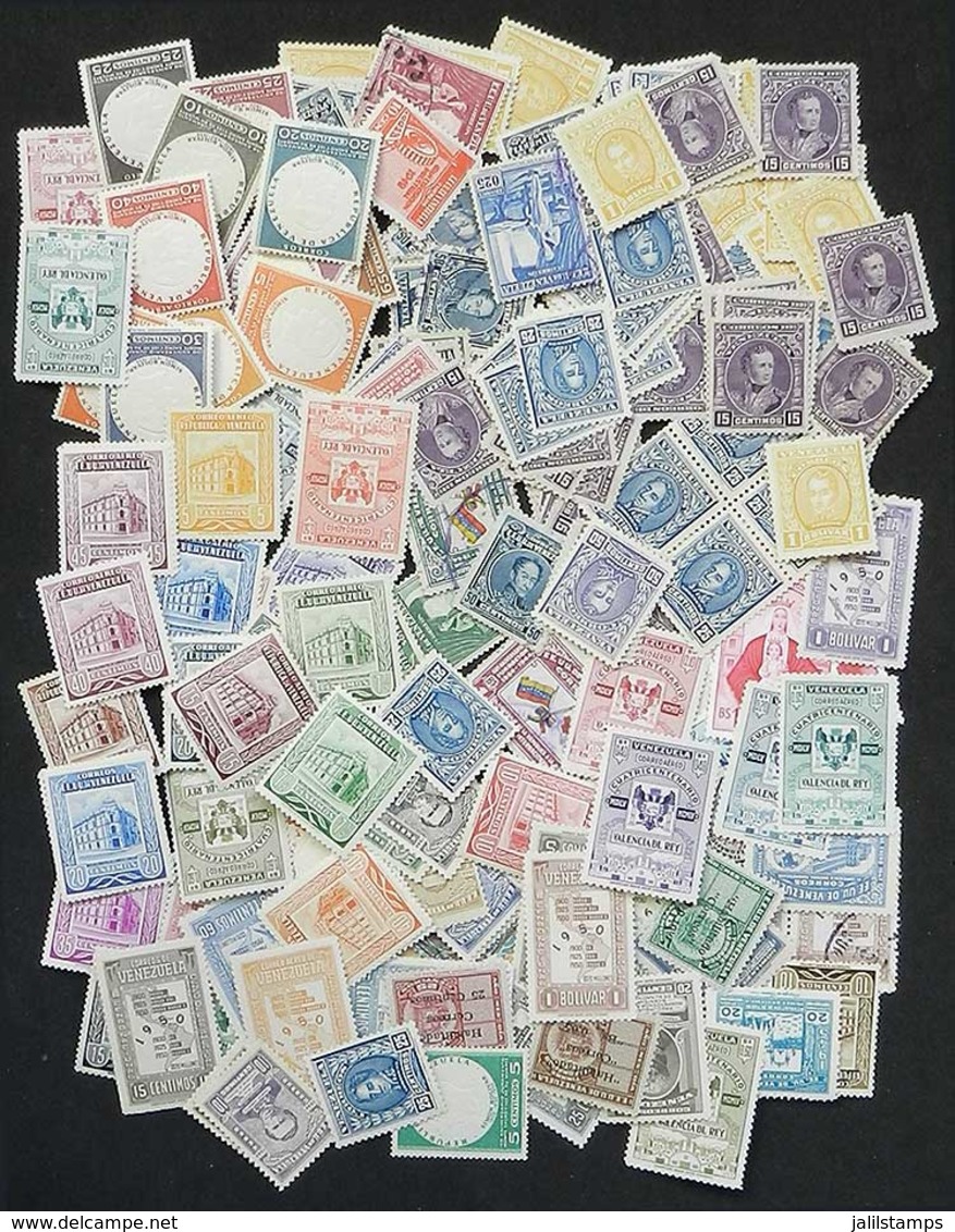 1287 VENEZUELA: Lot Of Stamps And Sets Of Varied Periods, Used And Mint (most Lightly - Venezuela