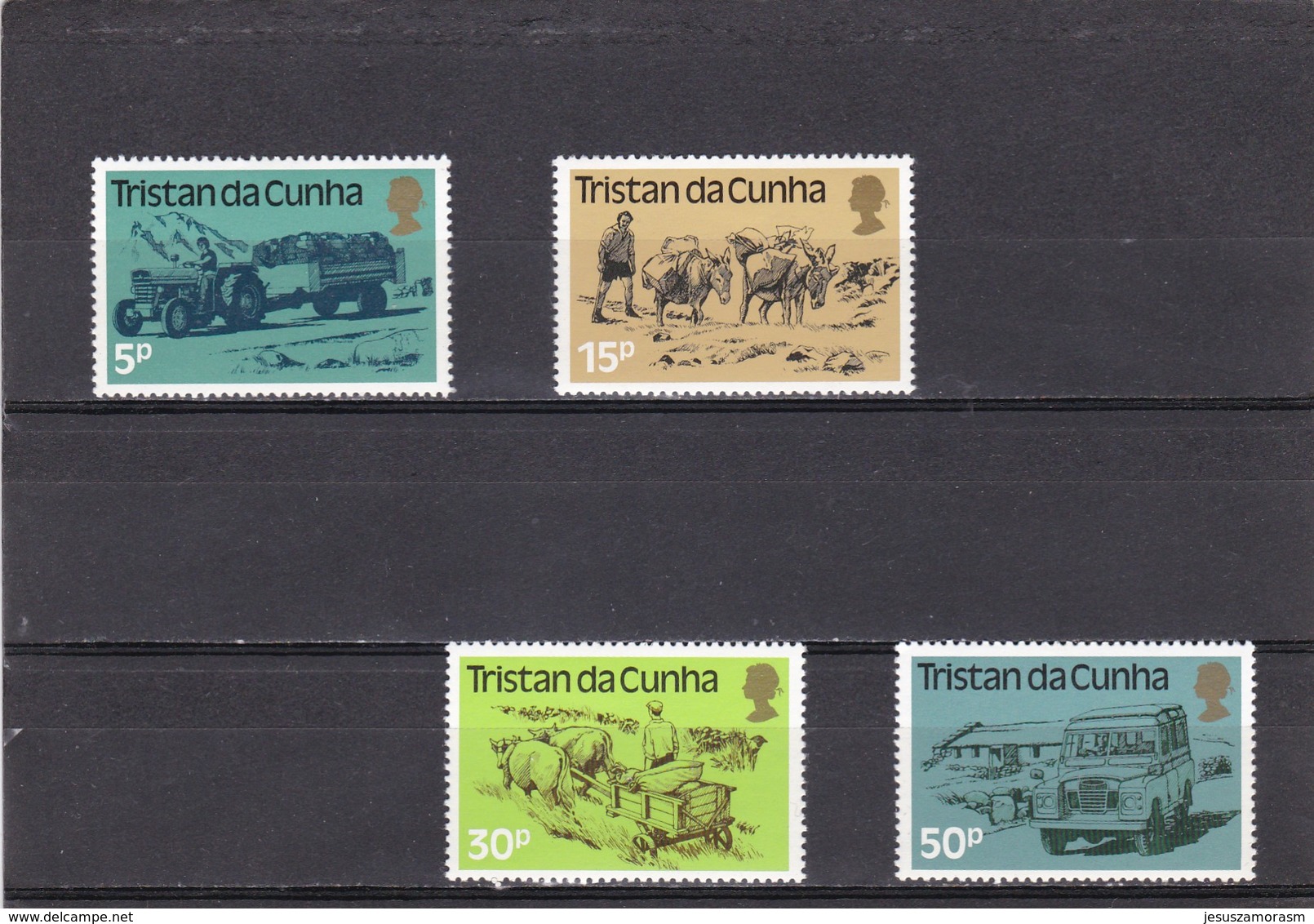 Tristan Da Cunha Nº 327 Al 330 - Tristan Da Cunha