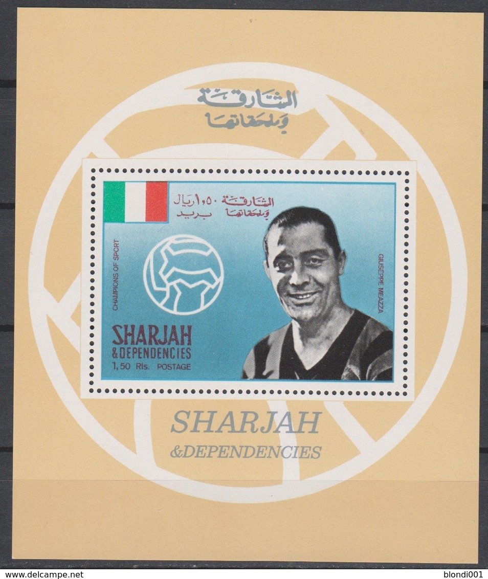 Football - Soccer - SHARJAH - S/S MNH ** - Sonstige & Ohne Zuordnung