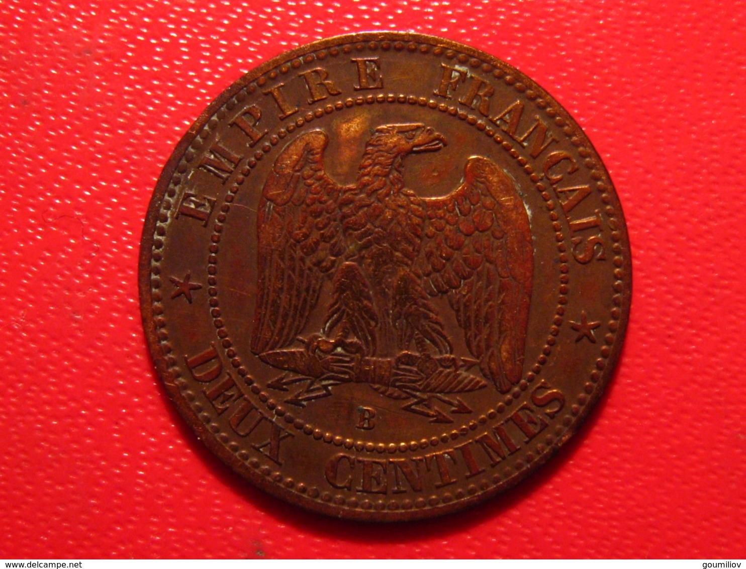 France - 2 Centimes 1854 B Rouen Napoléon III 4556 - Otros & Sin Clasificación