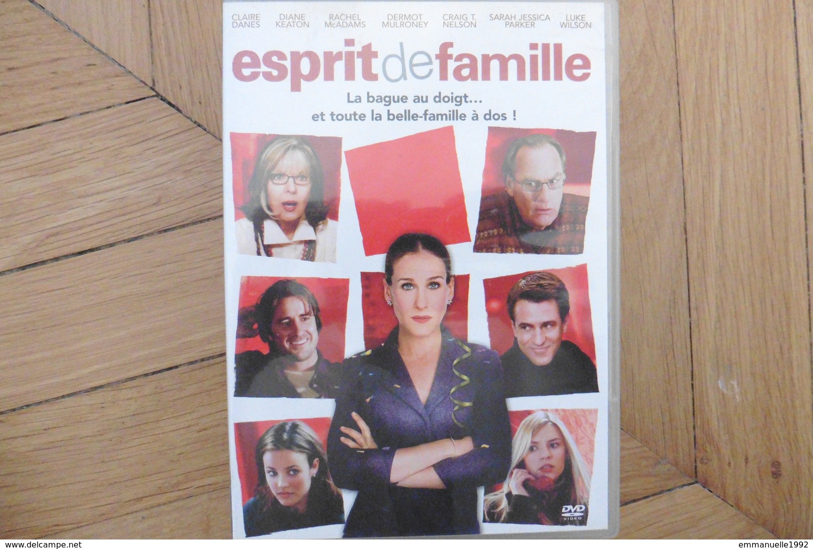 DVD Esprit De Famille Avec Claire Danes Diane Keaton Sarah Jessica Parker Luke Wilson - Comme Neuf - Komedie