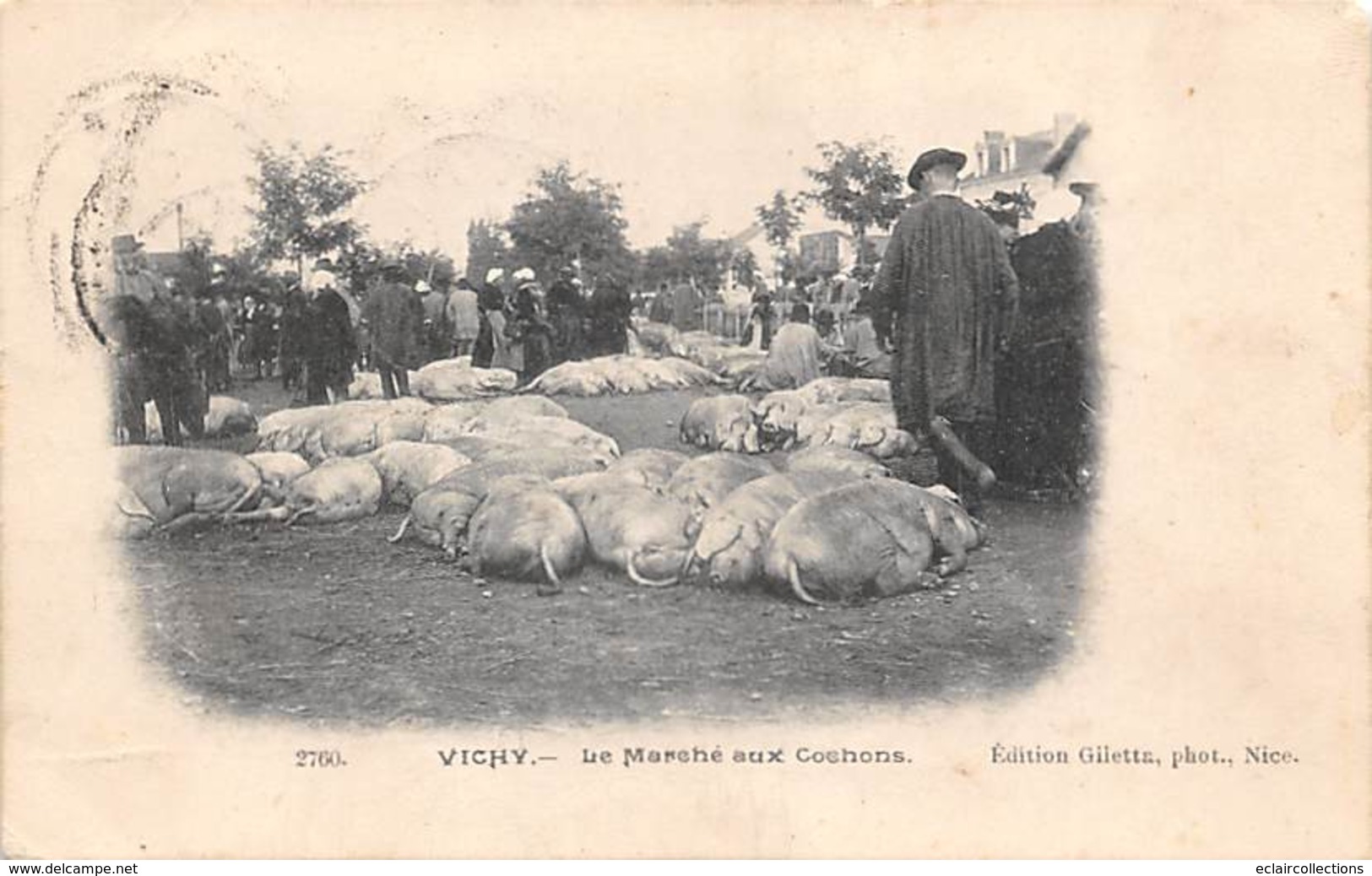 Vichy     03        Le Marché Aux Cochons       (voir Scan) - Vichy