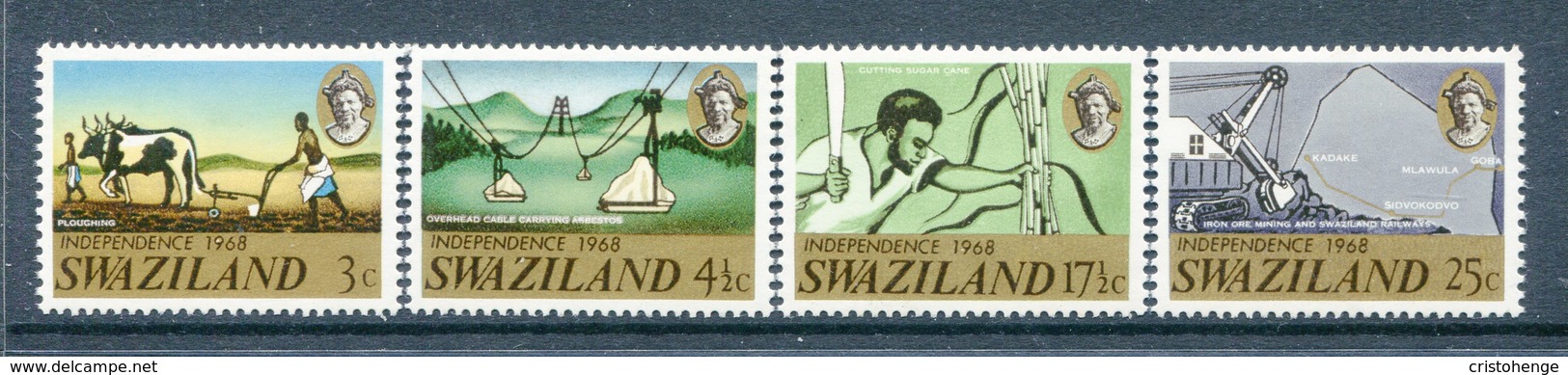 Swaziland 1968 Independence Set MNH (SG 137-140) - Swaziland (...-1967)