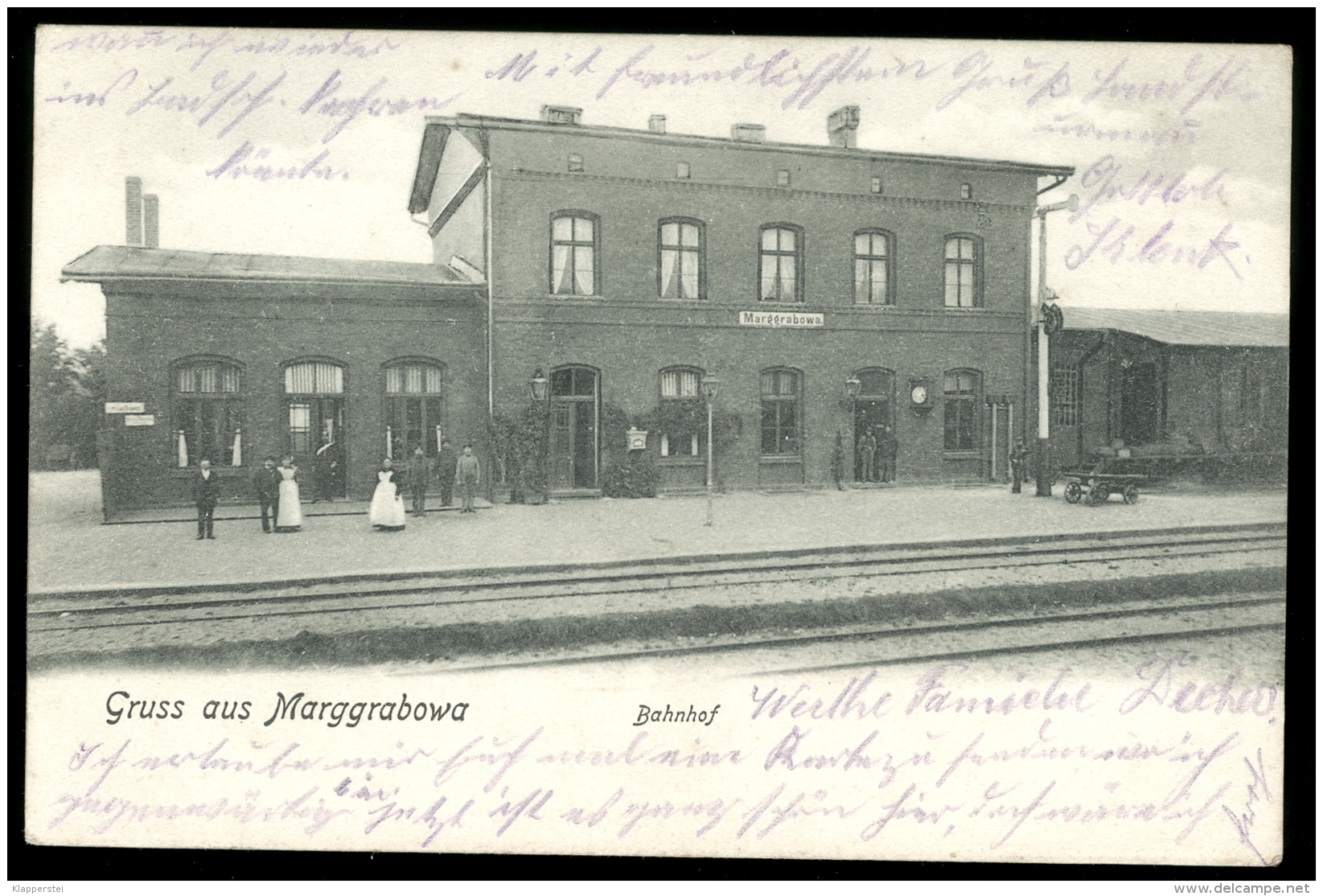 Pologne - Polska - Polen - Poland - MARGGRABOWA Bahnhof Vorläufer TBE - Poland