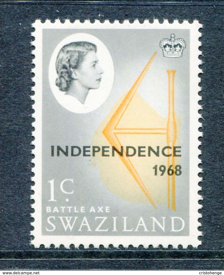 Swaziland 1968 Independence - 1c Battle Axe HM (SG 143) - Swaziland (1968-...)
