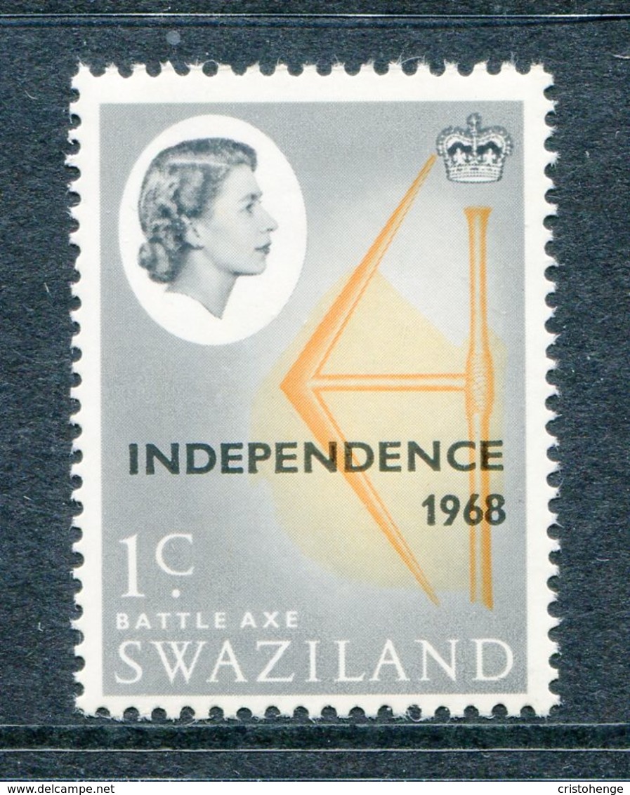 Swaziland 1968 Independence - 1c Battle Axe HM (SG 143) - Swaziland (1968-...)