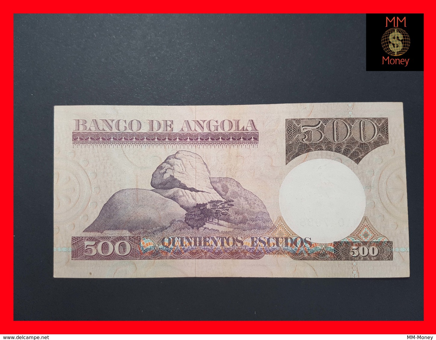 ANGOLA 500 Escudos 10.6.1973 P. 107 XF - Angola