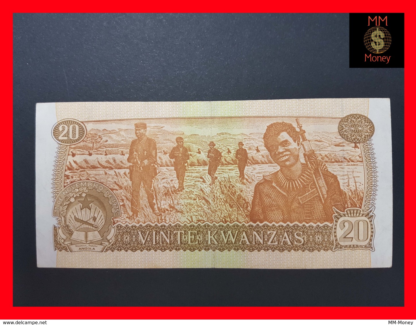 ANGOLA 20 Kwanzas 11.11.1976 P. 109 VF - Angola