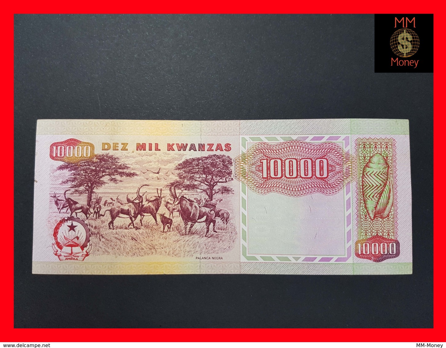 ANGOLA 10.000 10000 Kwanzas 4.2.1991 P. 131 B  UNC - Angola