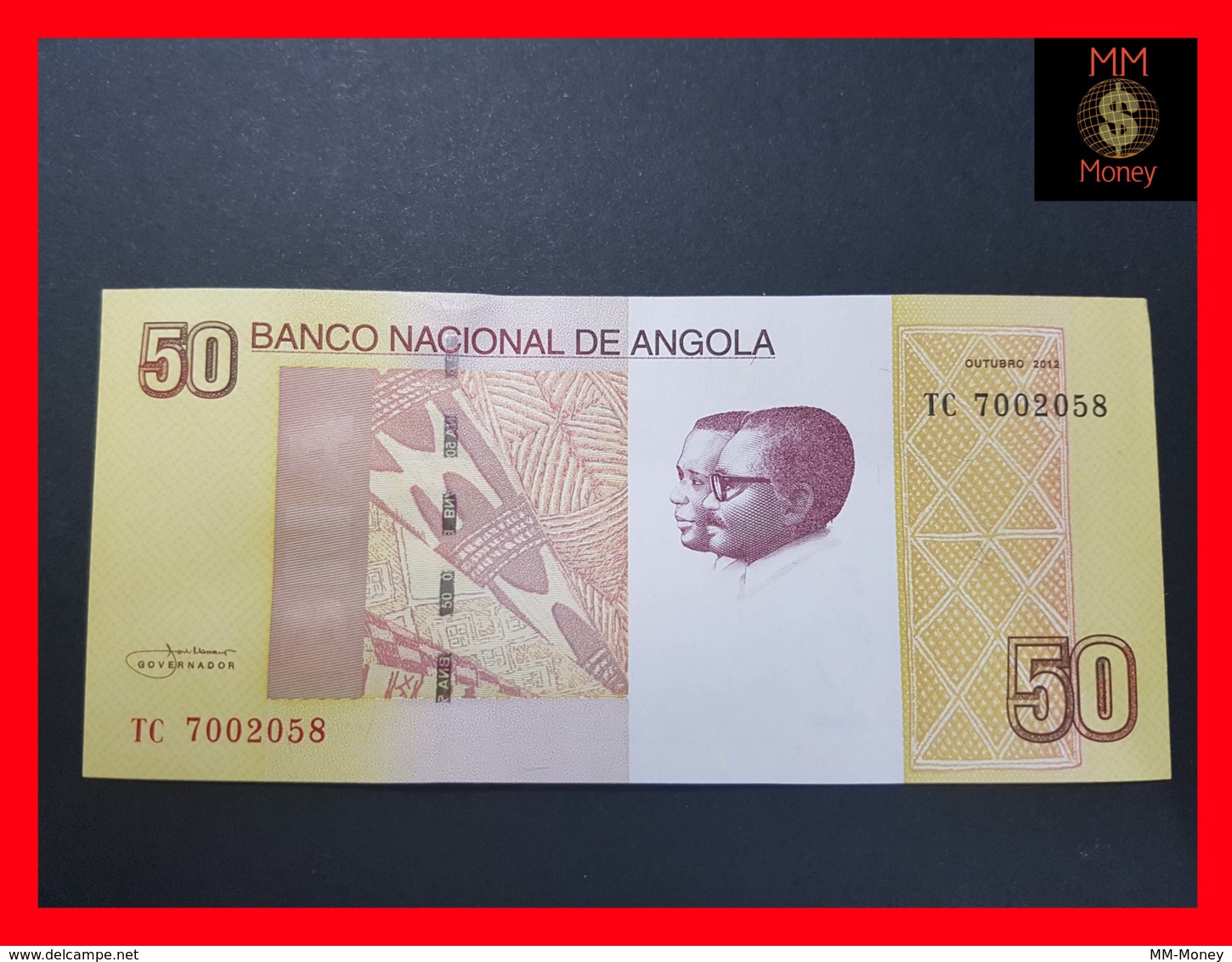 ANGOLA 50 Kwanzas 10.2012 P. 152 UNC - Angola