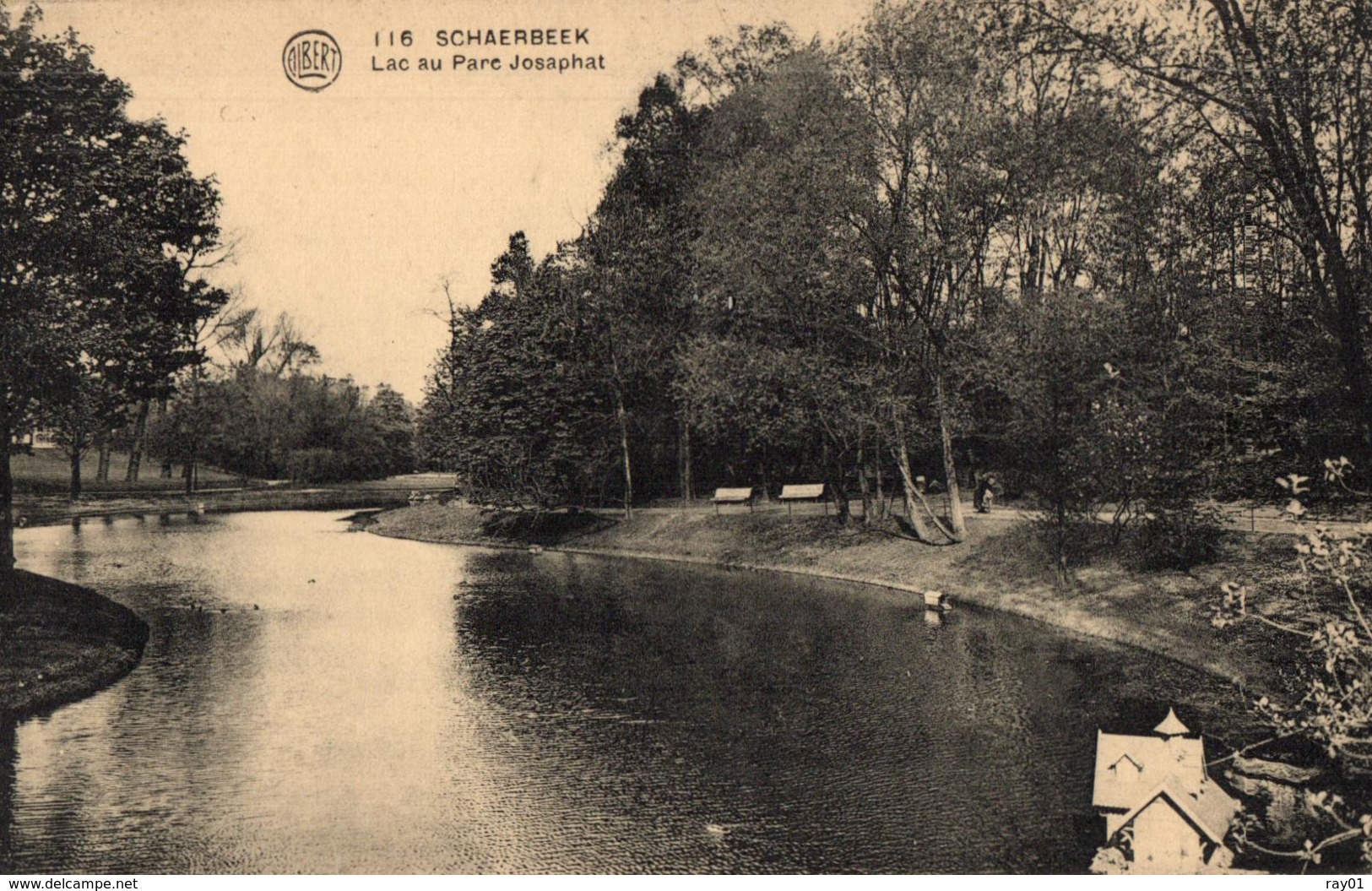 BELGIQUE - BRUXELLES - SCHAERBEEK - SCHAARBEEK - Lac Au Parc Josaphat. - Schaerbeek - Schaarbeek