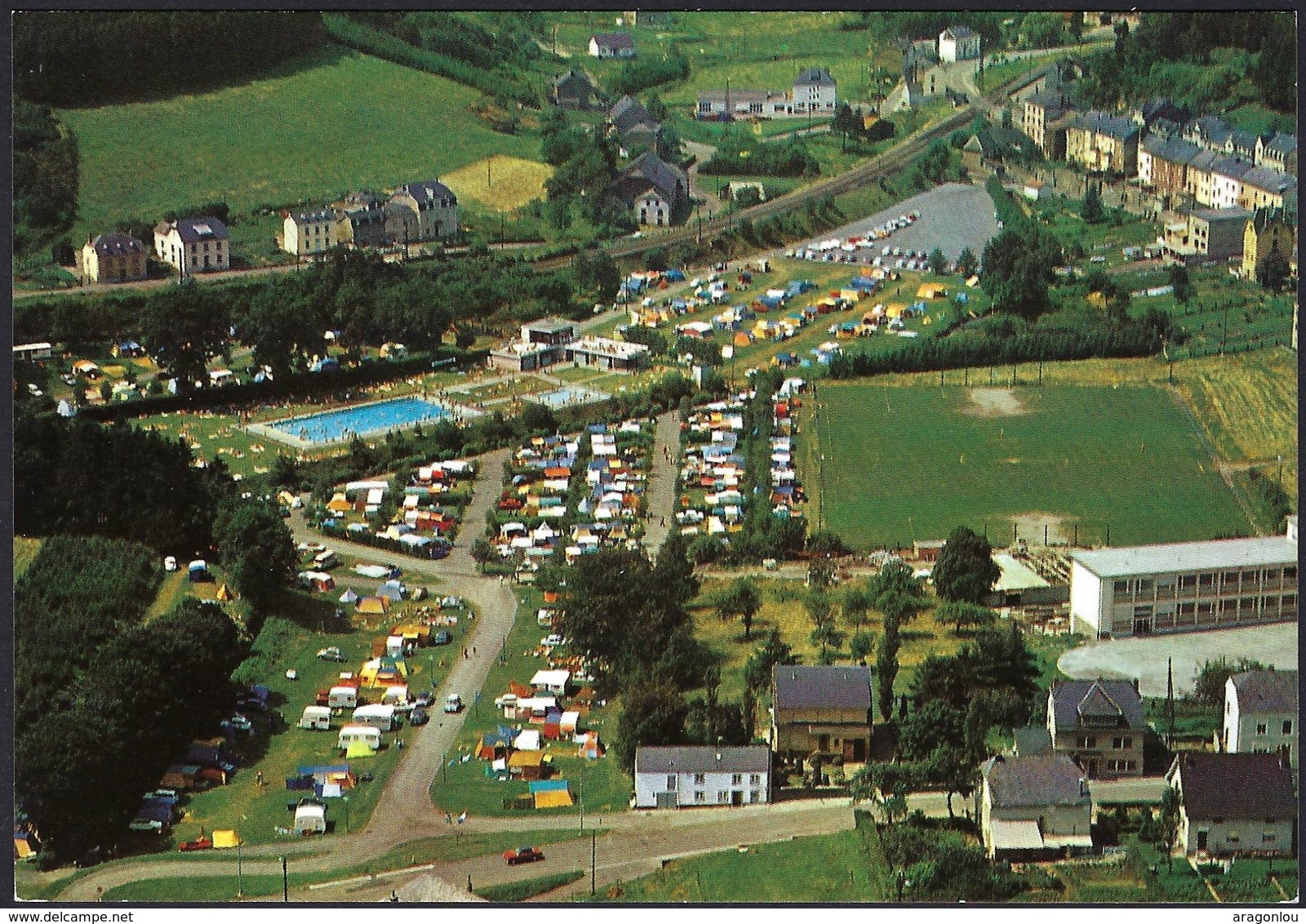 Troisvierges Centre De Loisirs,Camping, Carte Semi-moderne, Non Postée  (2scans) - Troisvièrges