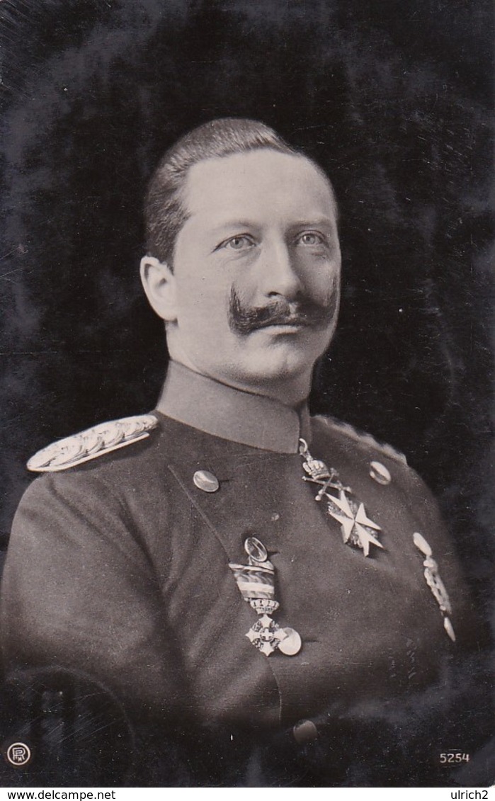 AK Kaiser Wilhelm II. - 1906 (36123) - Familles Royales