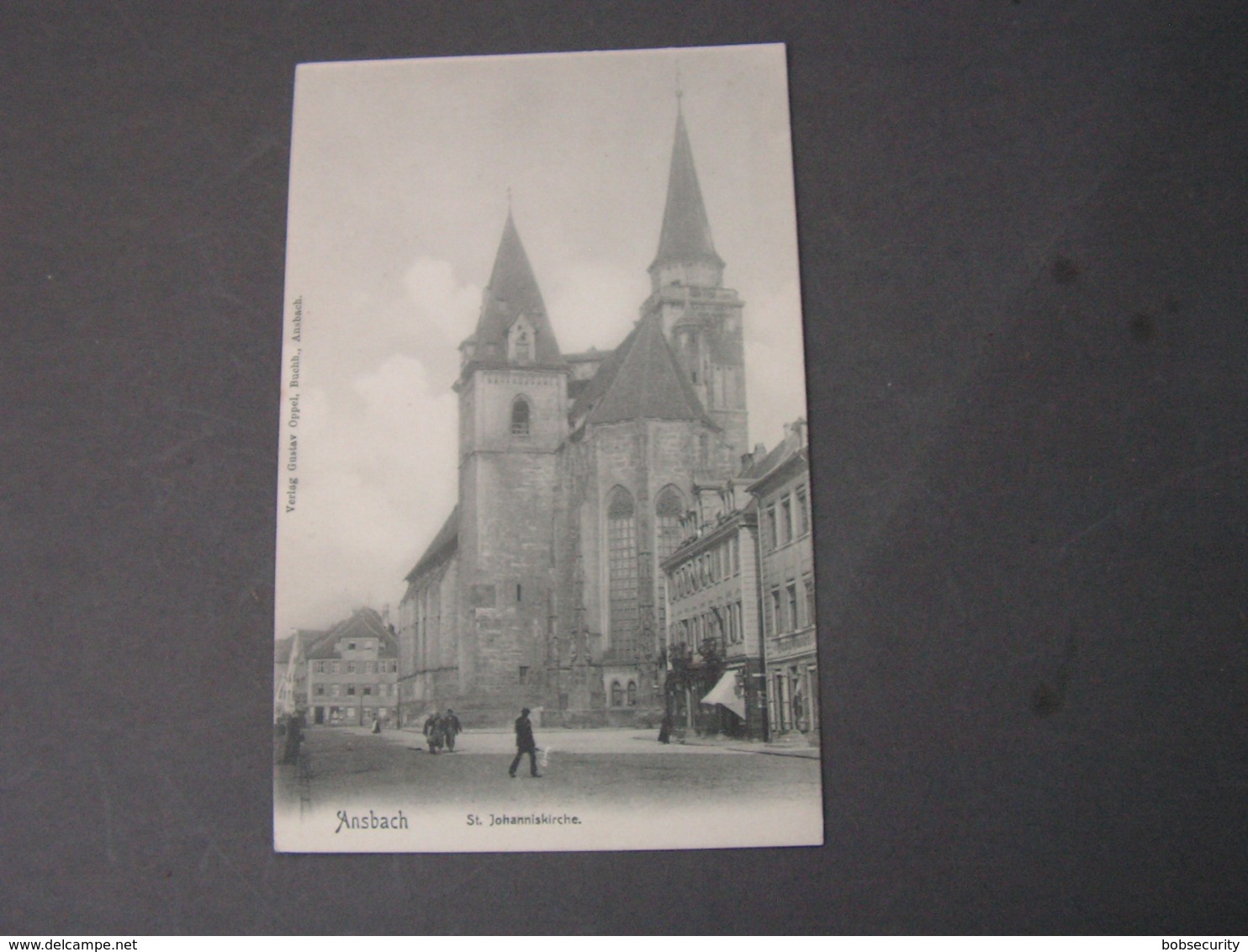 Ansbach Kirche Alte Karte  * - Ansbach