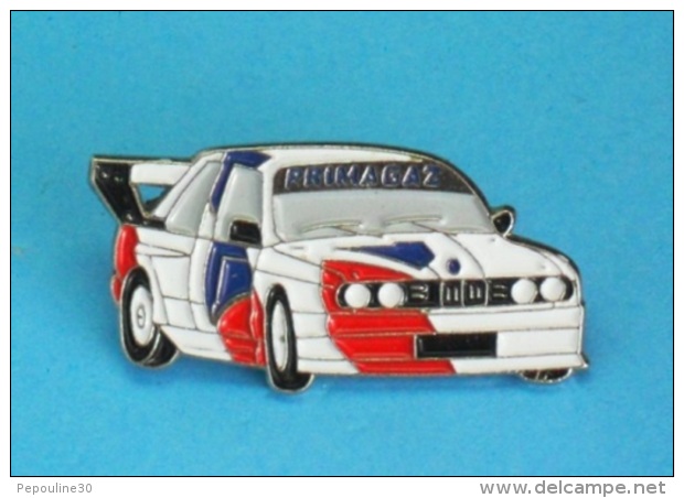 1 PIN'S  //   ** BMW M3 / PRIMAGAZ / SUPERTOURISME ** - BMW