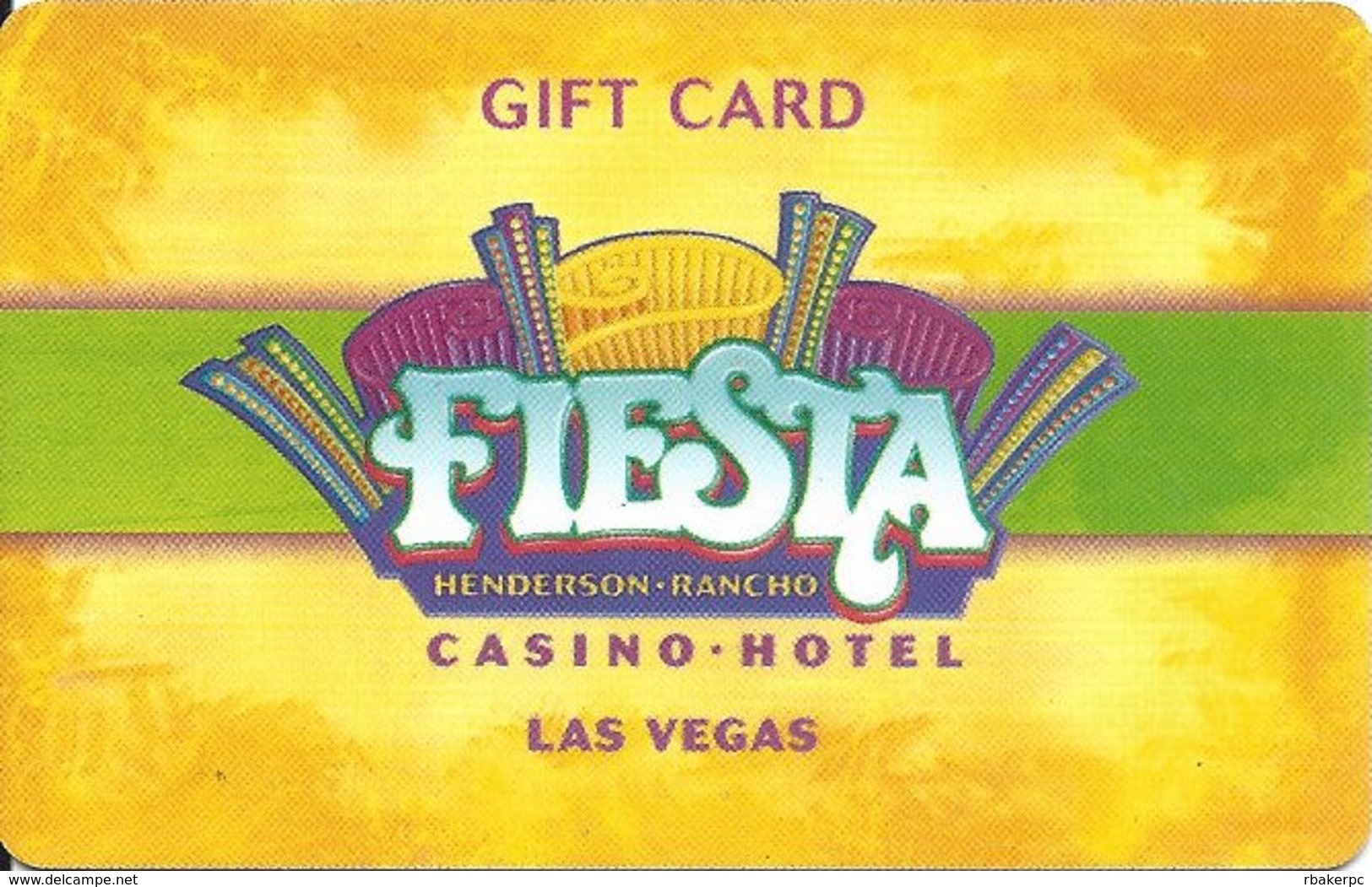 Fiesta Casinos - Las Vegas NV - Gift Card (no Value) - Gift Cards