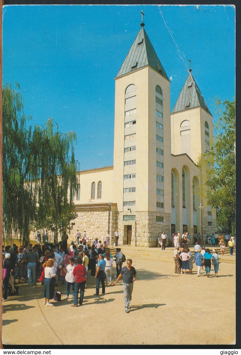 °°° 11068 - BOSNIA HERZEGOVINA - MEDUGORJE - 1990 With Stamps °°° - Bosnia Erzegovina