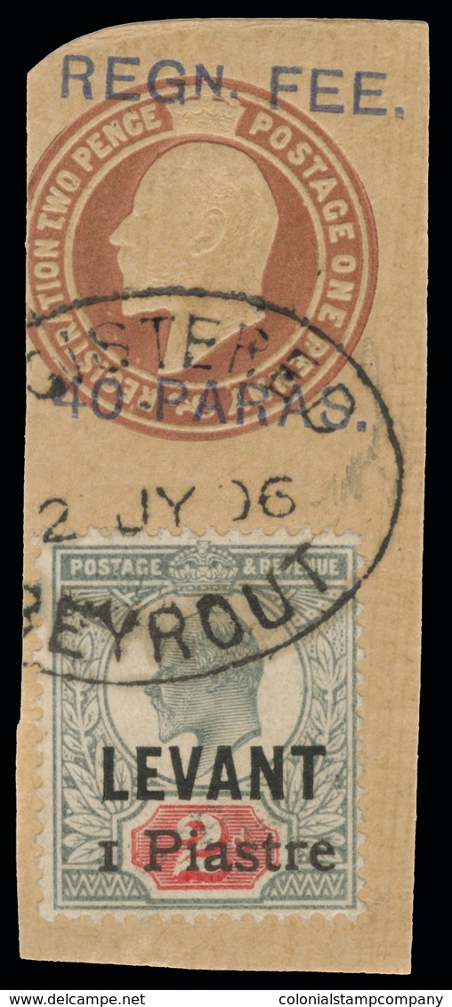 OnPiece Great Britain Offices In The Turkish Empire - Lot No.112 - Turchia (uffici)