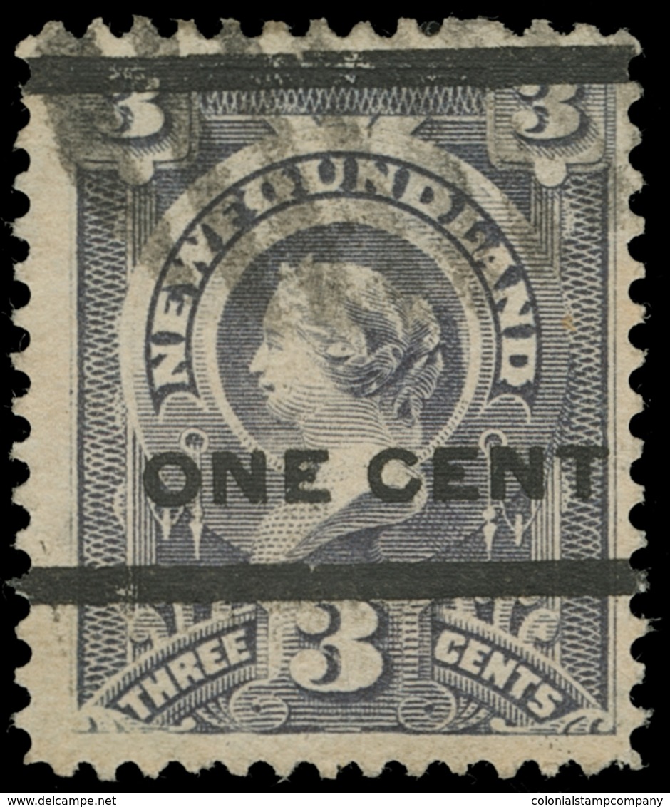 O Canada / Newfoundland - Lot No.458 - 1857-1861