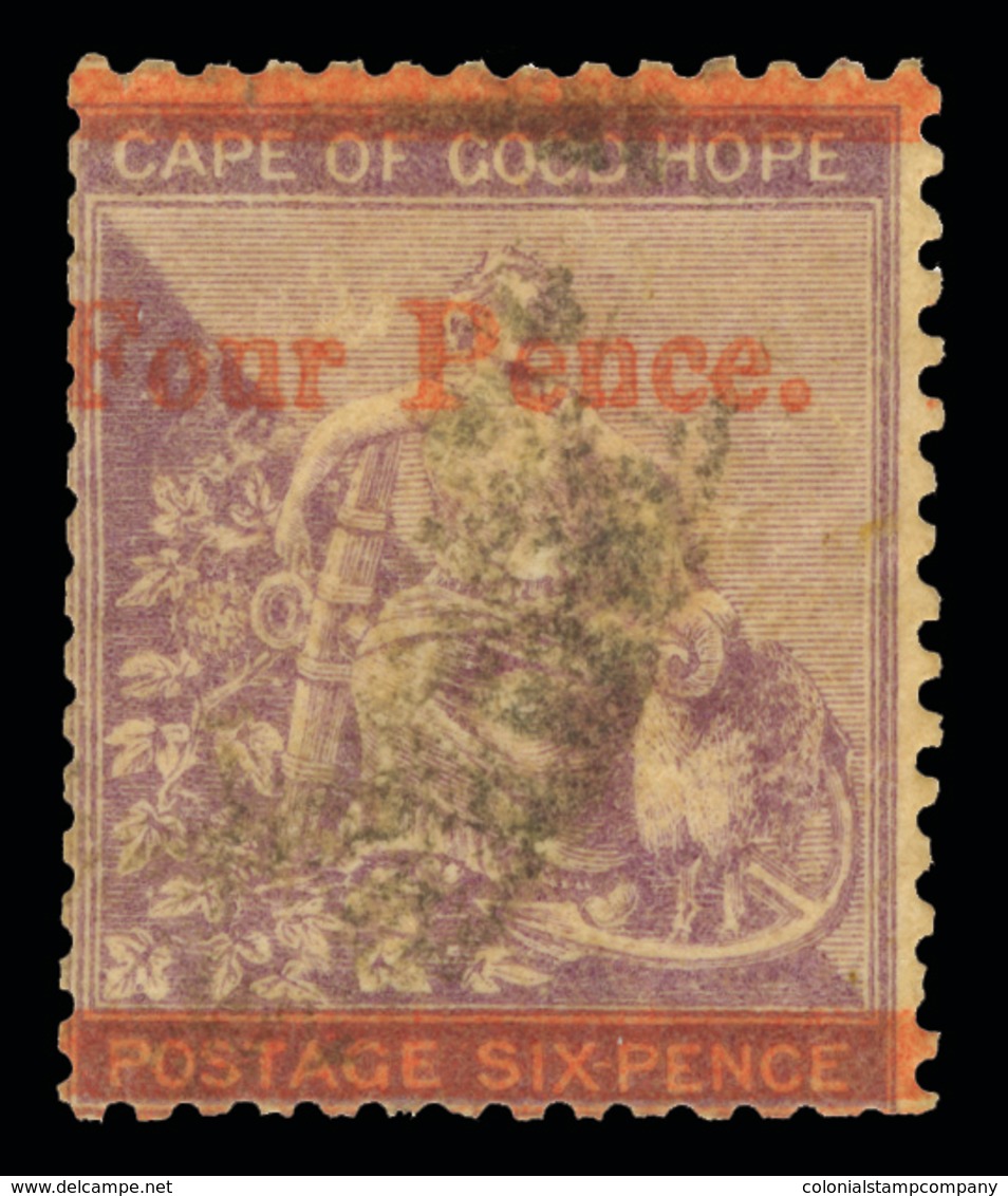 O Cape Of Good Hope - Lot No.541 - Capo Di Buona Speranza (1853-1904)