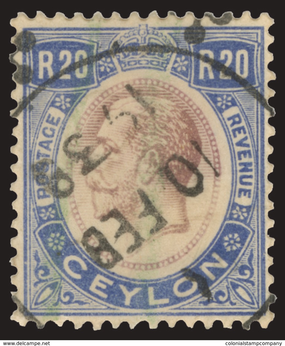 O Ceylon - Lot No.597 - Ceylon (...-1947)