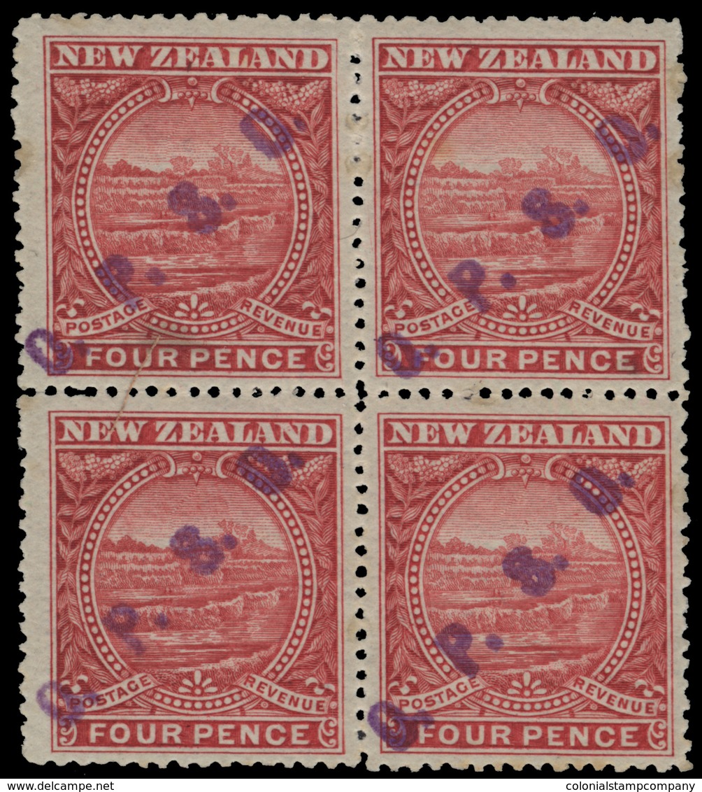 */[+] New Zealand - Lot No.1218 - Usati