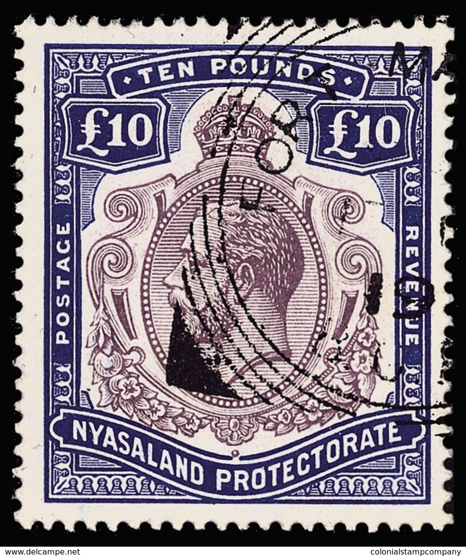 O Nyasaland Protectorate - Lot No.1268 - Nyassaland (1907-1953)