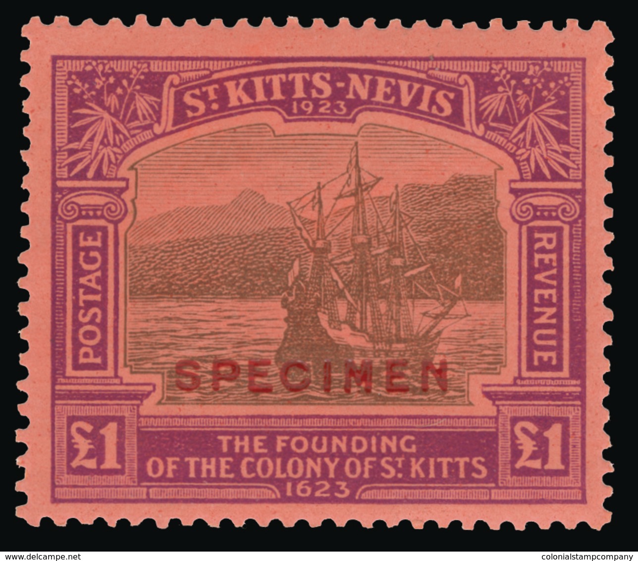 S St. Kitts-Nevis - Lot No.1350 - St.Kitts E Nevis ( 1983-...)