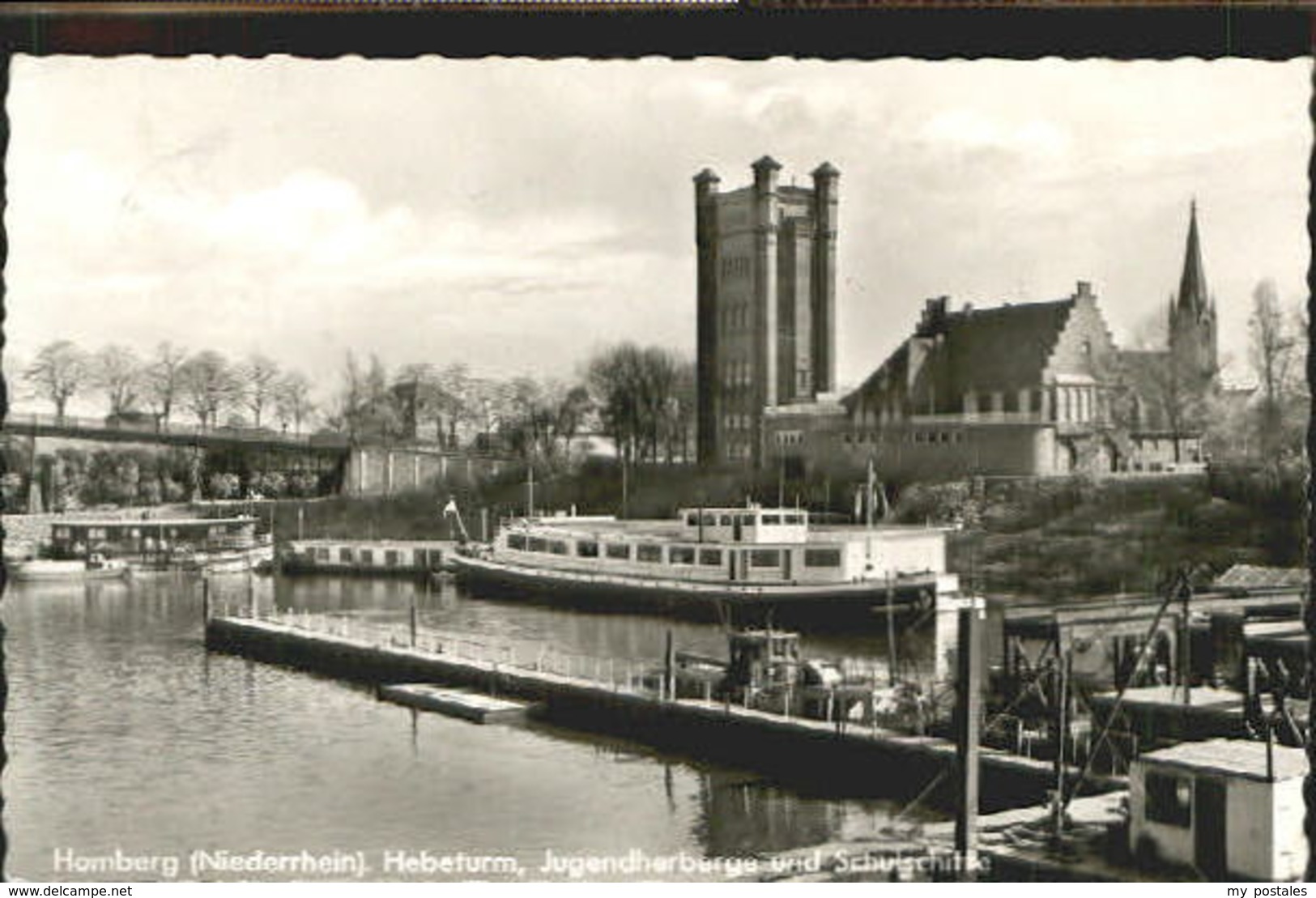 60451630 Duisburg Ruhr Duisburg Homberg Hebeturm Schulschiff  / Aldenrade /Duisb - Sonstige & Ohne Zuordnung