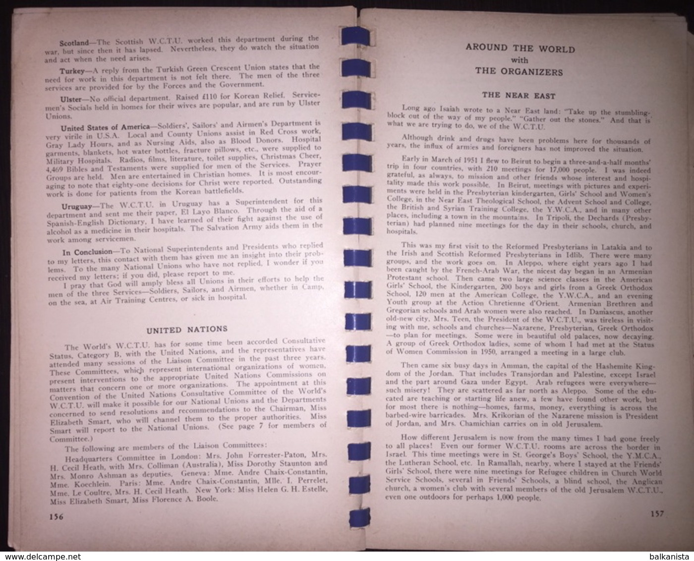 Twenty-First Report of World's Woman's Christian Temperance Union 1953 Missionary